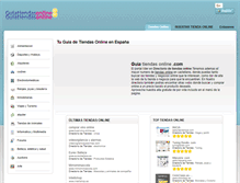Tablet Screenshot of guiatiendasonline.com